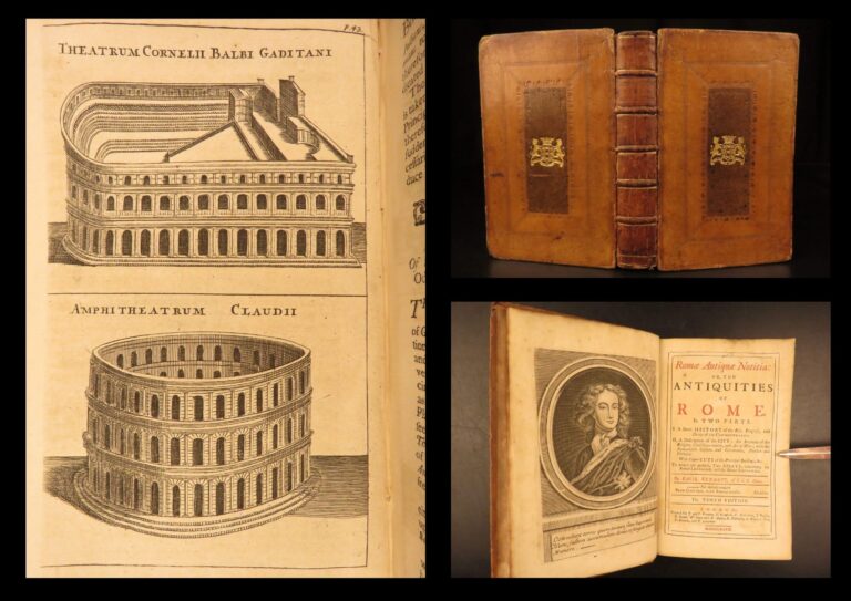 Image of 1737 – Antiquities of Rome – Basil Kennett | Roman Gladiators & War, Illustrated
