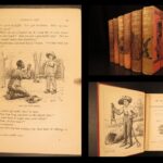 1881 – Works of Mark Twain | Early British Editions – Huckleberry Finn & Tom Sawyer