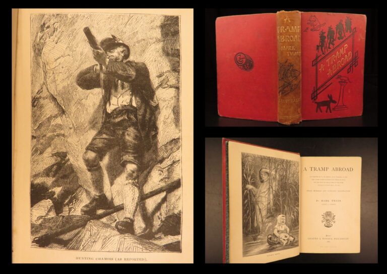 Image of 1880 – A Tramp Abroad – Mark Twain | First British Edition