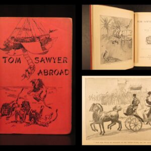 1894 – Tom Sawyer Abroad – Mark Twain | First UK Edition