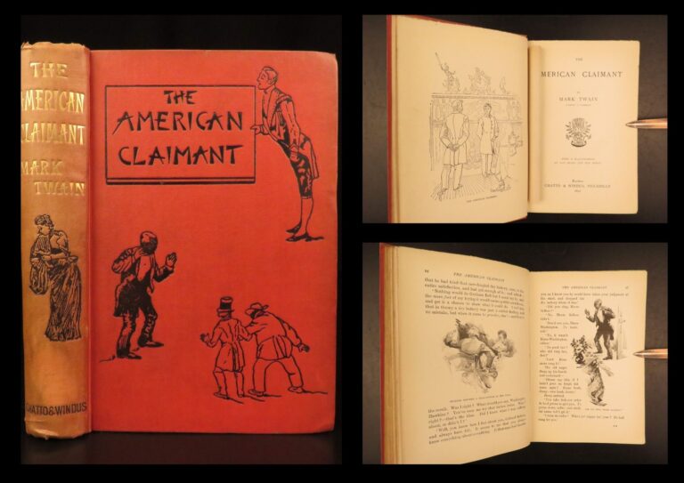 Image of 1892 – Mark Twain – The American Claimant | First UK Edition