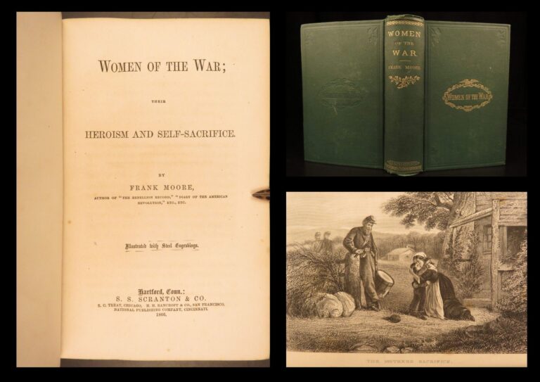 Image of 1866 – Women of the Civil War, Frank Moore | First Edition, Engraved Portraits