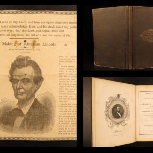 1866 – Abraham Lincoln Memorial Address | First Edition, George Bancroft