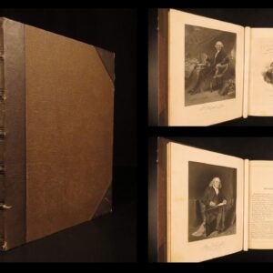 1862 – National Portrait Gallery | First Edition, 133 Famous Engravings – 2vol Set