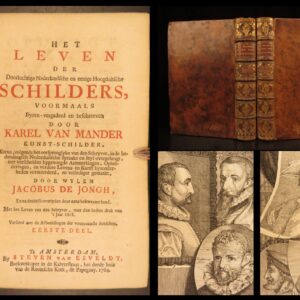 1764 – Dutch & German Painters – van Mander | Illustrated Portraits & Biographies