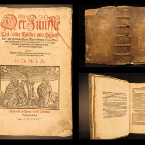 1575 – Works of Martin Luther | Protestant Reformation Bible Commentary | Folio