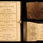 1860 – Leary’s Ready-Reckoner & Coin Book | 244 Engraved Coins & Math Tables