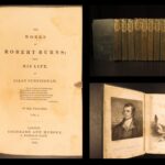 1834 – Works of Robert Burns | Famous Scottish Poetry | 8v Set
