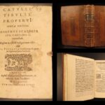 1577 – Poetry of Catullus | Famous Ancient Eroticism – Lesbia, Tibullus, Propertius