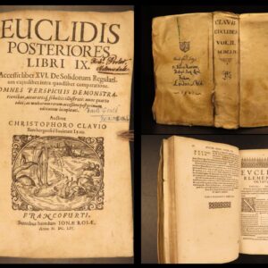 1654 – Elements of Euclid | Ancient Mathematics & Logic – Clavius Commentary