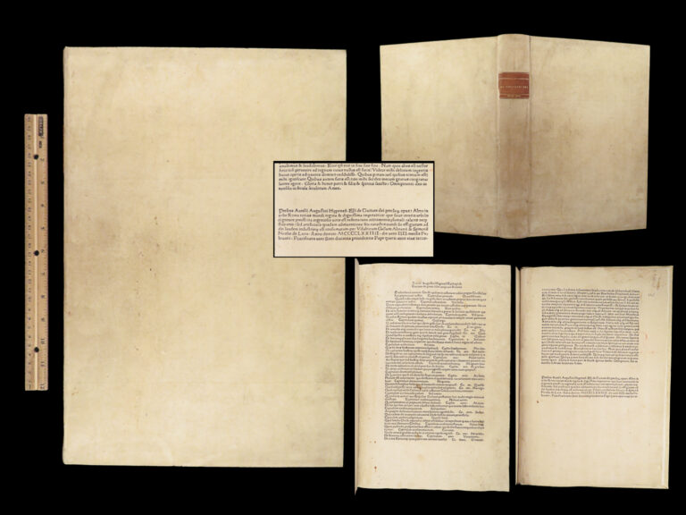 Image of De Civitate Dei – Augustine of Hippo – 1474 | First Edition Incunable, City of God