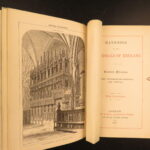 1862 – Cathedrals of England & Wales | Illustrated – Beautiful Binding, 6v Set