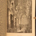 1862 – Cathedrals of England & Wales | Illustrated – Beautiful Binding, 6v Set