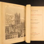 1862 – Cathedrals of England & Wales | Illustrated – Beautiful Binding, 6v Set