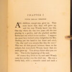 Peter and Wendy – J.M. Barrie – 1911 | True First Printing Peter Pan