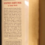 Nineteen Eighty-Four – George Orwell – 1949 | Dystopian Novel, First American Edition