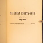 Nineteen Eighty-Four – George Orwell – 1949 | Dystopian Novel, First American Edition