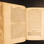 1547 – Orations of Demosthenes | Greek Language, Basel, Full Vellum