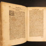 1547 – Orations of Demosthenes | Greek Language, Basel, Full Vellum