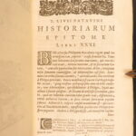 1679 – History of Rome – Livy | Abe Urbe Condita, Elzevier & Gronovius, 3vol