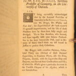 1742 – Mathematical Tables – Henry Sherwin | Famous Logarithms, Isaac Newton