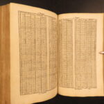 1742 – Mathematical Tables – Henry Sherwin | Famous Logarithms, Isaac Newton