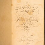 1794 – Biographical Magazine | Famous Portraits – da Vinci, Shakespeare, Newton