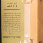 1927 – Now We Are Six – A.A. Milne | First Edition Winnie the Pooh