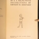 1927 – Now We Are Six – A.A. Milne | First Edition Winnie the Pooh