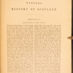 1875 – History of Scotland – Tytler | Maps, Portraits & Cathedrals – 9v Set