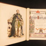 1875 – History of Scotland – Tytler | Maps, Portraits & Cathedrals – 9v Set