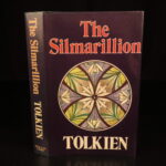 1977 JRR Tolkien 1st Silmarillion Lord of the Rings Middle Earth + MAP DJ