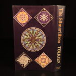 1977 JRR Tolkien 1st Silmarillion Lord of the Rings Middle Earth + MAP DJ