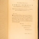 1768 – Peerage of Scotland – Douglas | Enormous Folio with Coat-of-Arms Engravings