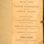 Acts Passed at the Fifth Congress – United States – 1797 | First Edition
