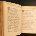 1650 – Works of Hesiod | Theogony, Works and Days, Shield of Heracles | Latin & Greek