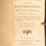 1787 – La Henriade – Voltaire | Variants Edition, Death of Henry IV of France