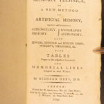 1799 – Memoria Technica – Richard Grey | Memory Science & Mnemonic Devices