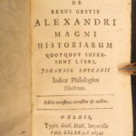 1672 – Alexander the Great – Quintus Curtius Rufus | Latin, Maps, Greek History
