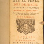 1714 – Lives of Desert Saints – Villefore | Church Fathers & Monks – Portraits