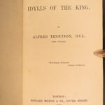 1859 – Idylls of the King – Alfred Tennyson | First Edition King Arthur Cycle