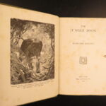 1894 – The Jungle Book – Rudyard Kipling, 1894 | First American Printing