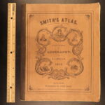 1843 – Smith Atlas | 28 Incredible Maps – America, Greece, Britain, Egypt, Asia