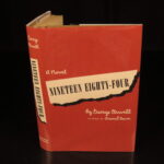 Nineteen Eighty-Four – George Orwell – 1949 | Dystopian Novel, First American Edition