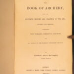 1845 – Book of Archery – Hansard | Bows & Arrows History – Robin Hood, Odyssey