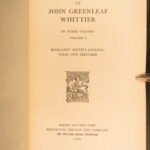 1904 – Works of John Greenleaf Whittier | 7 Volume Set, American Poems & Prose
