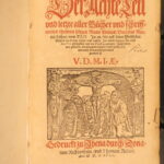 1568 – Works of Martin Luther | Protestant Reformation Commentary | Vellum Folio