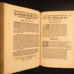1568 – Works of Martin Luther | Protestant Reformation Commentary | Vellum Folio