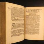 1568 – Works of Martin Luther | Protestant Reformation Commentary | Vellum Folio