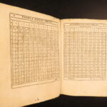 1650 – Astronomy Tables – Andrea Argoli | Famous Mathematics & Ephemerides